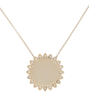 Gold Sunshine Necklace - Adina Eden's Jewels