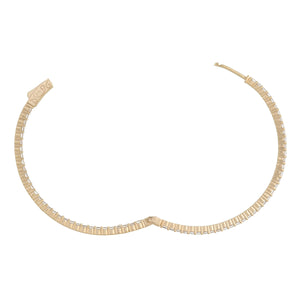  Pavé Thin Hoop Earring - Adina Eden's Jewels