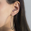  Thin Colored Hoop Earring - Adina Eden's Jewels