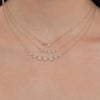  Diamond Mini Stars Necklace 14K - Adina Eden's Jewels