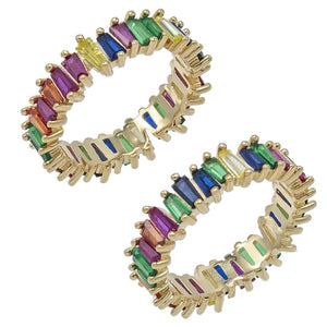 Multi-Color / 5 Lola Ring - Adina Eden's Jewels
