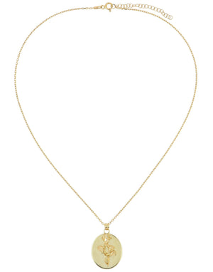  Rose Tag Necklace - Adina Eden's Jewels