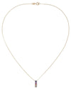 14K Gold Rainbow Pendant Necklace 14K - Adina Eden's Jewels
