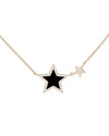 Onyx Stars Necklace - Adina Eden's Jewels