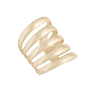 Gold Assorted Ear Cuff - Adina Eden's Jewels