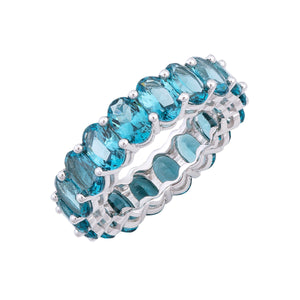  Oval Eternity Ring - Adina Eden's Jewels