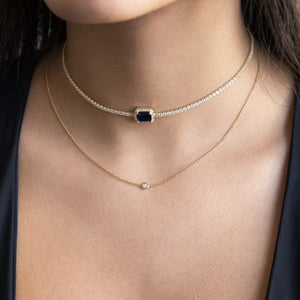 Stone Tennis Choker - Adina Eden's Jewels