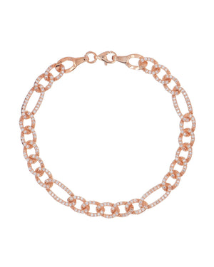  Pavé Figaro Bracelet - Adina Eden's Jewels