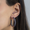  Tire Hoop Earring - Adina Eden's Jewels