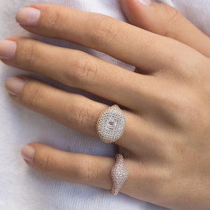  CZ Pinky Ring - Adina Eden's Jewels