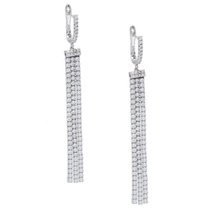 Silver Silhouette Huggie Earring - Adina Eden's Jewels
