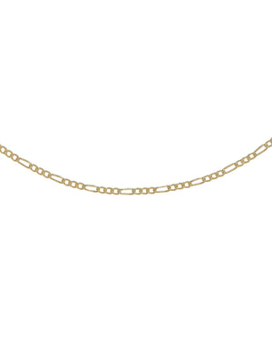 Gold Figaro Baby Necklace - Adina Eden's Jewels