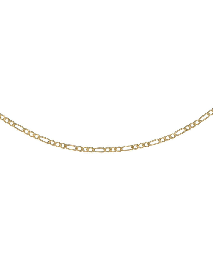 Gold Figaro Baby Necklace - Adina Eden's Jewels