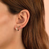  Sparkle Baguette Diamond Stud Earring 18K - Adina Eden's Jewels