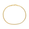 14K Gold Snake Chain Bracelet 14K - Adina Eden's Jewels