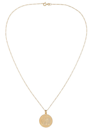  Goddess Coin Necklace - Adina Eden's Jewels
