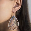  Colorful Swirl Stud Earring - Adina Eden's Jewels