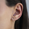  Mini Bar Studs Earring 14K - Adina Eden's Jewels