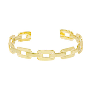 Gold Chain Bangle - Adina Eden's Jewels