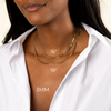  Herringbone Chain Necklace 14K - Adina Eden's Jewels