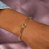  Paperclip Bracelet 14K - Adina Eden's Jewels