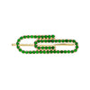 Emerald Green / Single Diamond Clip Ear Climber 14K - Adina Eden's Jewels