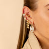  Solid Oval Huggie Earring - Adina Eden's Jewels