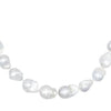 Pearl White Large Baroque Pearl Necklace - Adina Eden's Jewels