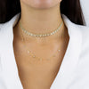  CZ Triangle Necklace - Adina Eden's Jewels