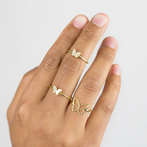  Open Butterfly Ring - Adina Eden's Jewels