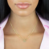  Open Butterfly Initial Necklace - Adina Eden's Jewels