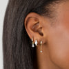  Mini Teardrop Huggie Earring - Adina Eden's Jewels