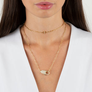  CZ Toggle Multi Link Choker - Adina Eden's Jewels