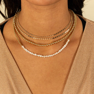  Dot Chain Choker - Adina Eden's Jewels