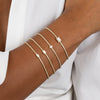  CZ Illusion Baguette Tennis Bracelet - Adina Eden's Jewels