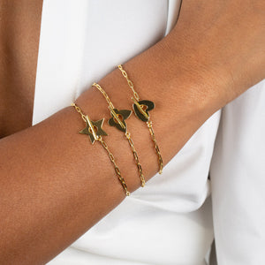  Open Butterfly Link Bracelet - Adina Eden's Jewels
