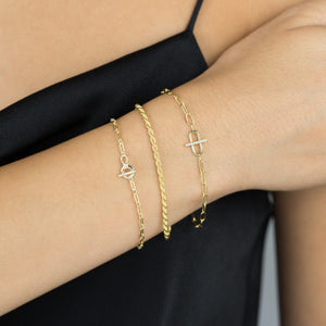  Toggle Link Bracelet - Adina Eden's Jewels