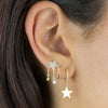  CZ Celestial Charms Stud Earring - Adina Eden's Jewels