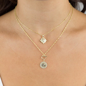  Mini Coin Necklace - Adina Eden's Jewels