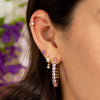  Pastel Crystal Butterfly Stud Earring - Adina Eden's Jewels