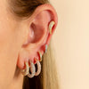  Mini Pavé Tusk Stud Earring - Adina Eden's Jewels
