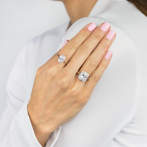  CZ Antique Travel Ring - Adina Eden's Jewels