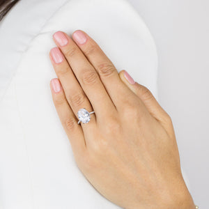  Pavé Oval Travel Ring - Adina Eden's Jewels