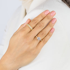  Pavé Baguette Ring - Adina Eden's Jewels