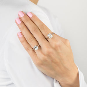  Oval Cut Travel Ring - Adina Eden's Jewels