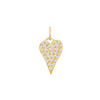  Diamond Heart Charm 14K - Adina Eden's Jewels