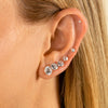  Solitaire Stud Earring 14K - Adina Eden's Jewels