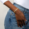  Solid Chain Link Bracelet - Adina Eden's Jewels