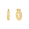 Gold Solid Small Hoop Earring - Adina Eden's Jewels
