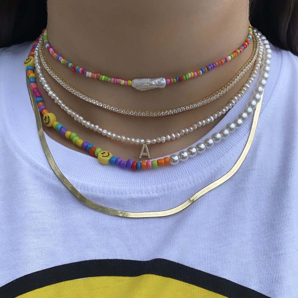 Venessa Arizaga Giggles Pearl Necklace | Urban Outfitters Australia  Official Site